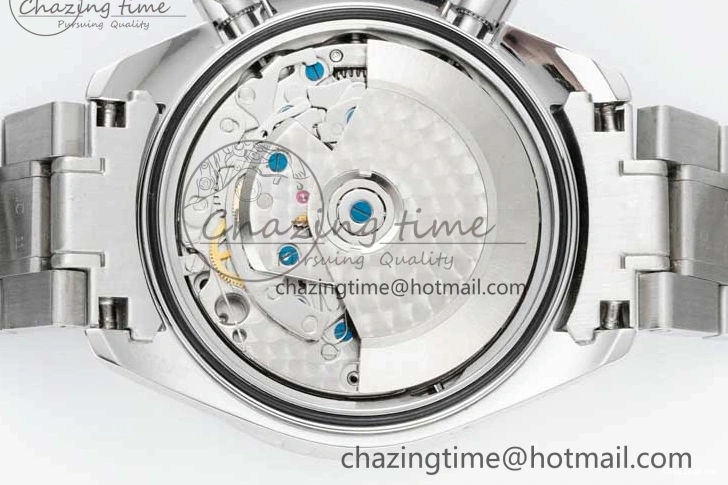 0503 Speedmaster Racing Master SS HKF Best Edition Black Dial on SS Bracelet A Versatile 7810